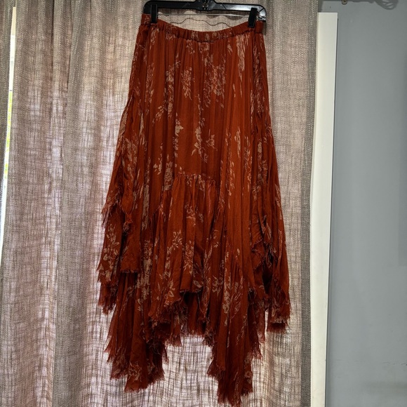 Free people one maxi boho skirt - Picture 6 of 9